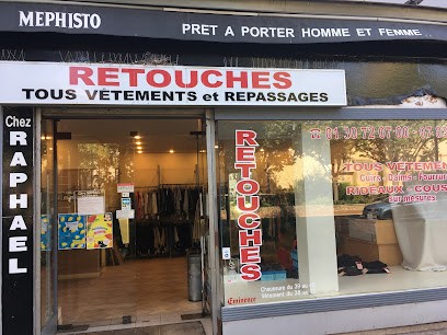 Retoucherie Raphaël, Couturier à Ermont