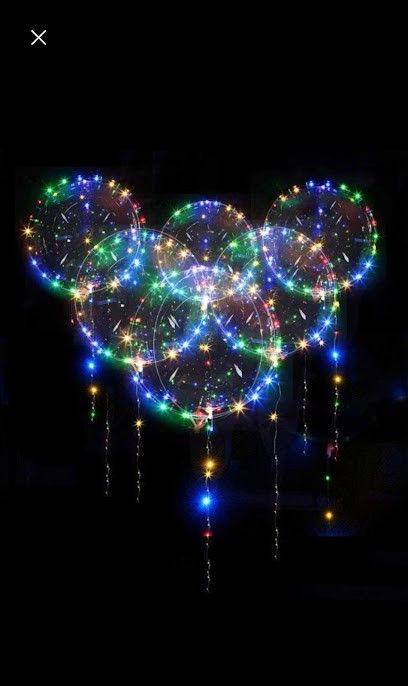 Ballon Hélium Lumineux Couleurs Aux Choix, Couturier à Saint-Hippolyte