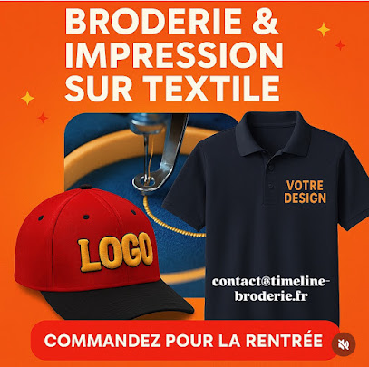 Timeline Broderie Et Impression, Service De Broderie à Asnières-sur-Seine