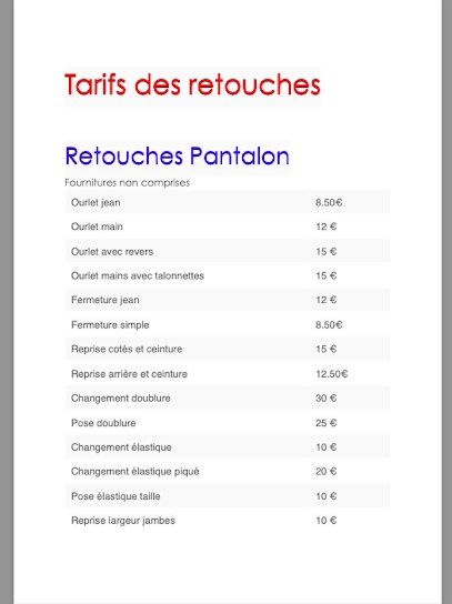 bnia-creations, Couturier à Mornas