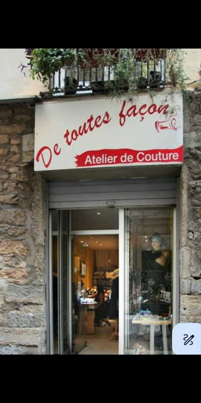 De Toutes Façons Workshop, Couturier à Lyon 01