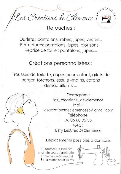 Les Créations De Clémence, Couturier à la Mothe-Saint-Héray