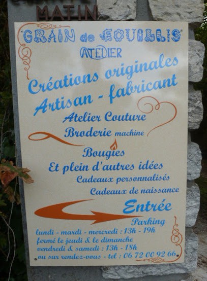 Grain de Fouillis Atelier, Couturier à Meylan