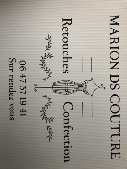 Marion DS Couture, Couturier à Corent