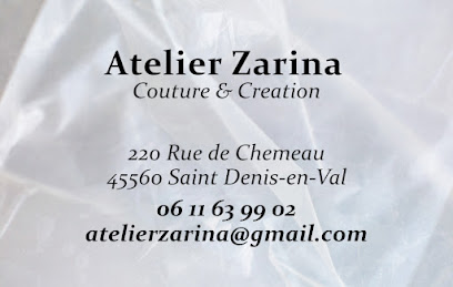Atelier Zarina Retouches Et Réparations Couturier à Saint-Denis-en-Val