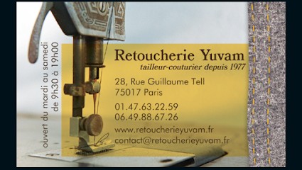 Retoucherie Yuvam - Paris 17ème - 75017, Couturier à Paris 17