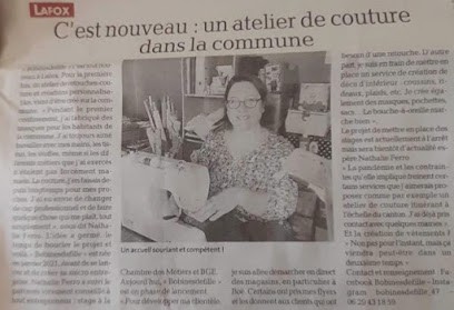 Bobinesdefille, Couturier à Lafox