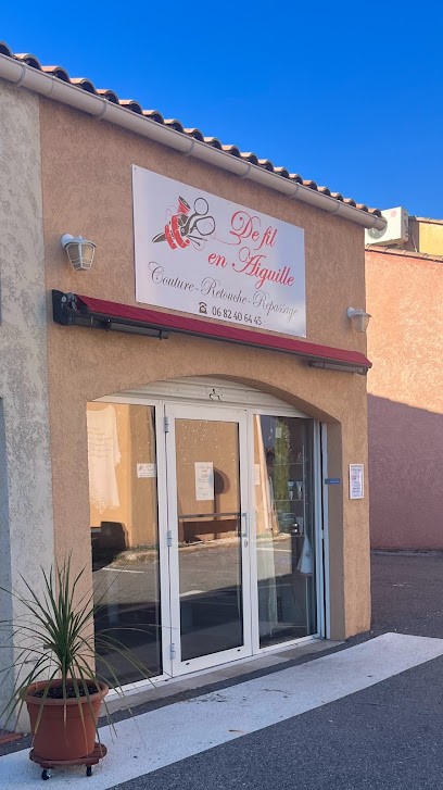 DE FIL EN AIGUILLE (anciennement Repass express), Couturier à Solliès-Pont