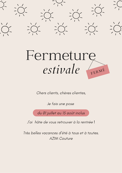 Azim Couture, Couturier à Famars