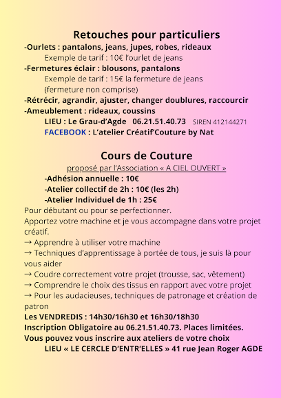 L'atelier De Couture, Couturier à Agde