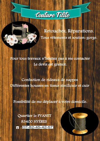 Couture Tilite Hyères, Couturier à Hyères