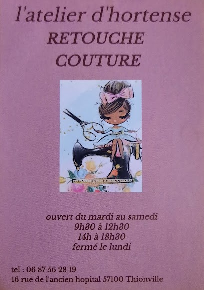L'atelier D'Hortense, Couturier à Thionville
